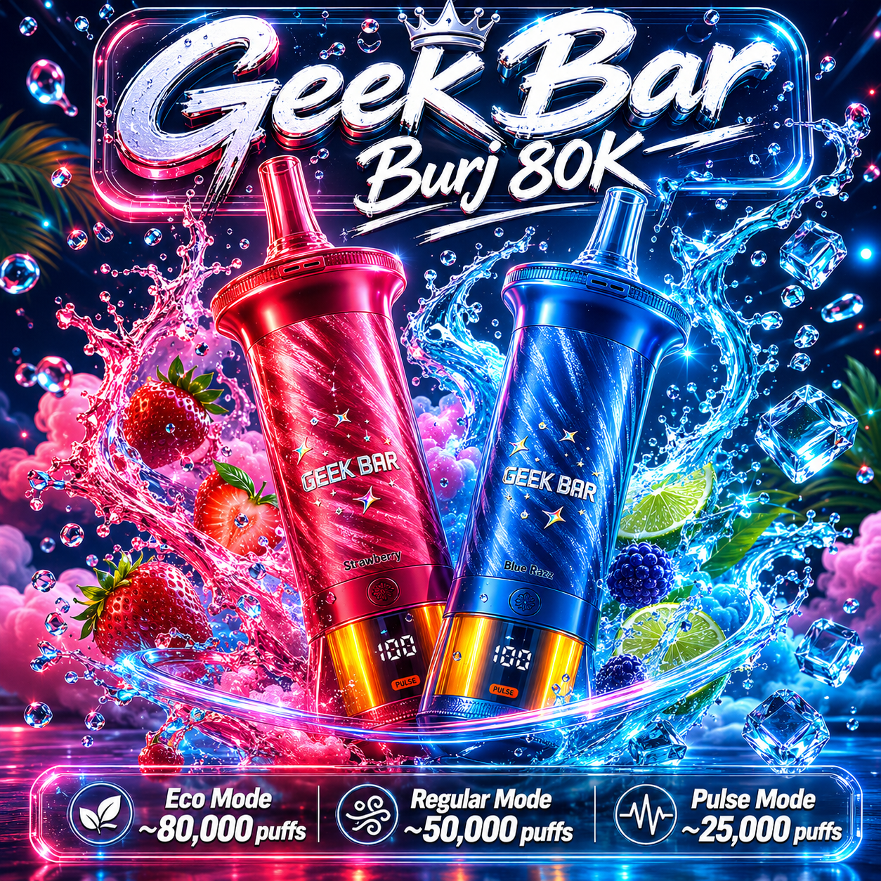 Geek Bar Burj 80K
