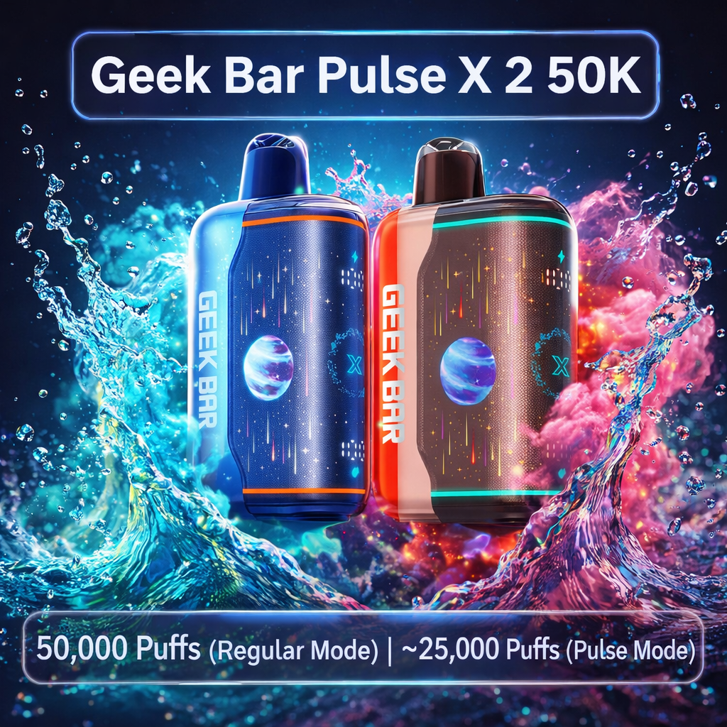 Geek Bar Pulse X 2 50K | Buy Disposable Vape From $14.99