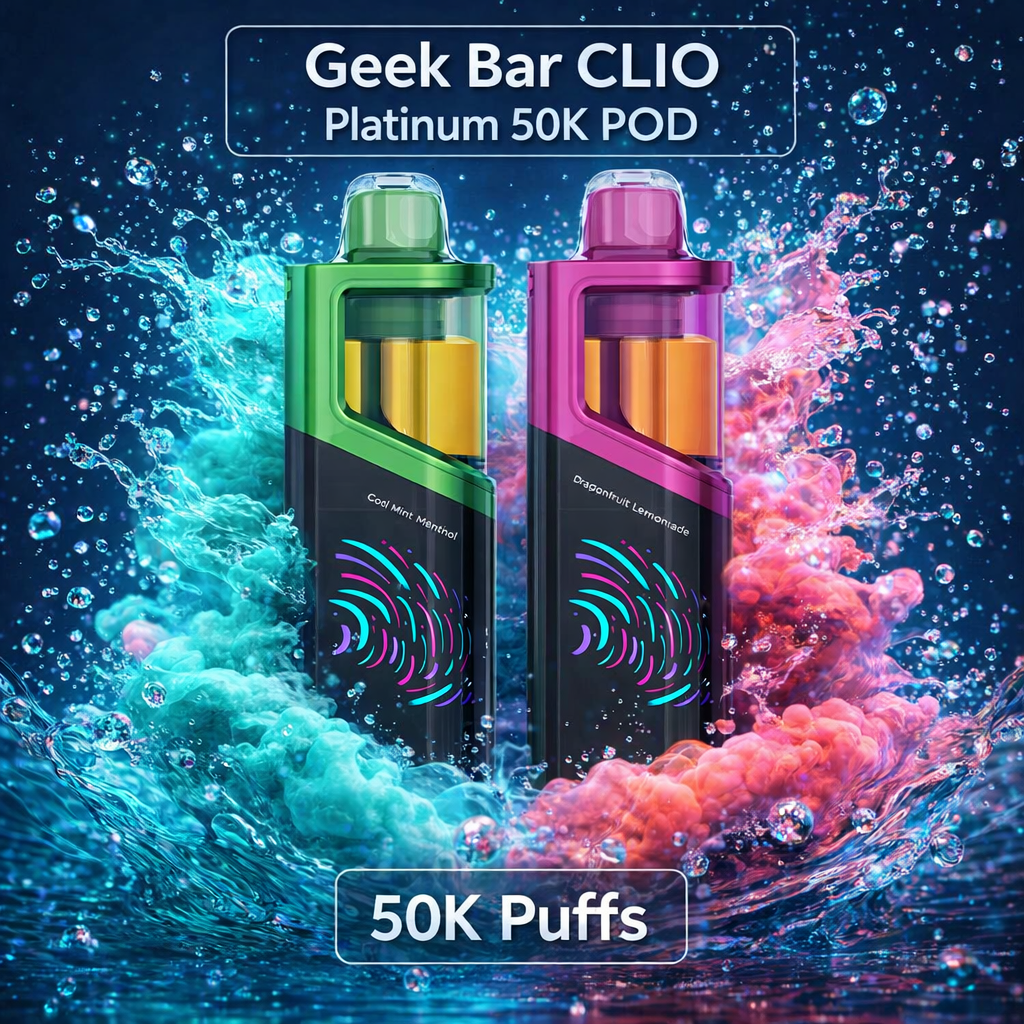 Geek Bar CLIO Platinum 50K POD - Peach Slush
