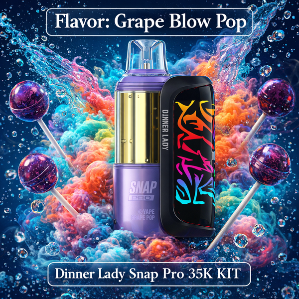 Dinner Lady Snap Pro 35K KIT - Grape Blow Pop