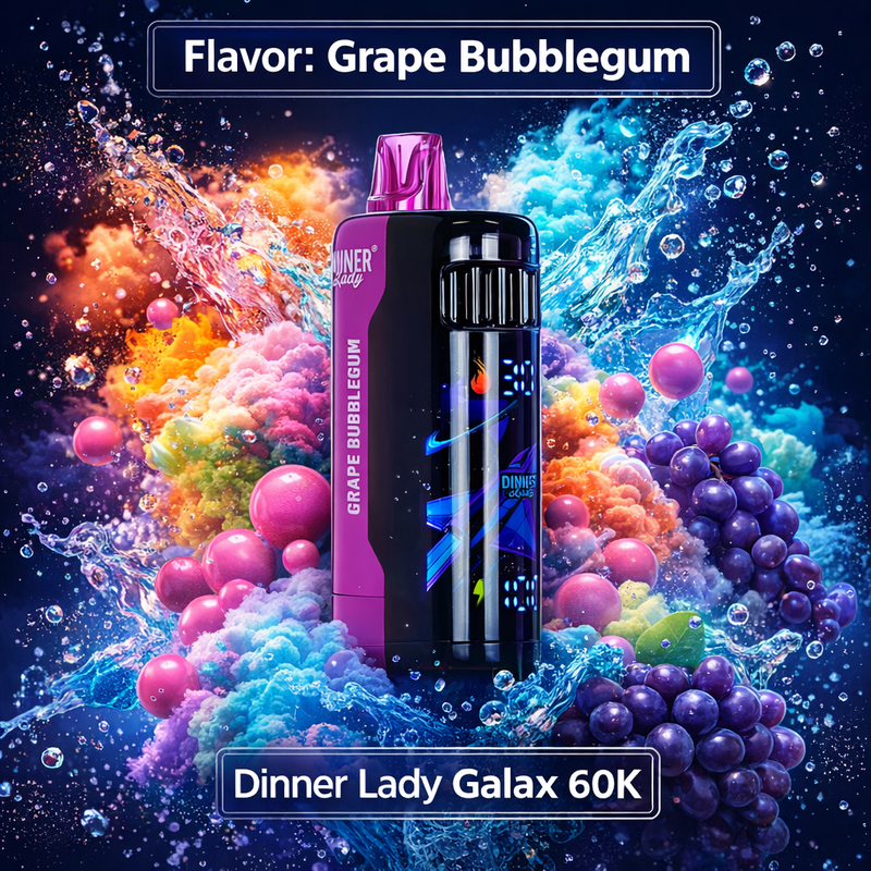 Grape Bubble Gum - Dinner Lady Galax 60K