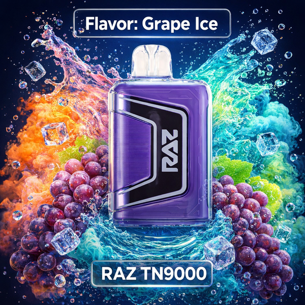 RAZ TN9000 - Grape Ice