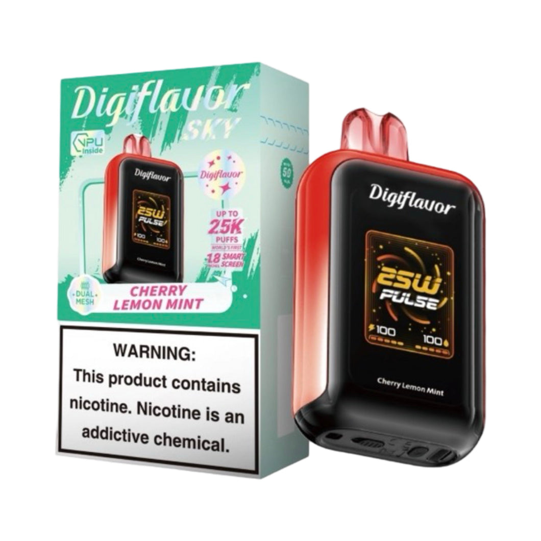 Kirsche Zitrone Minze - Geek Bar Digiflavor Sky 25000