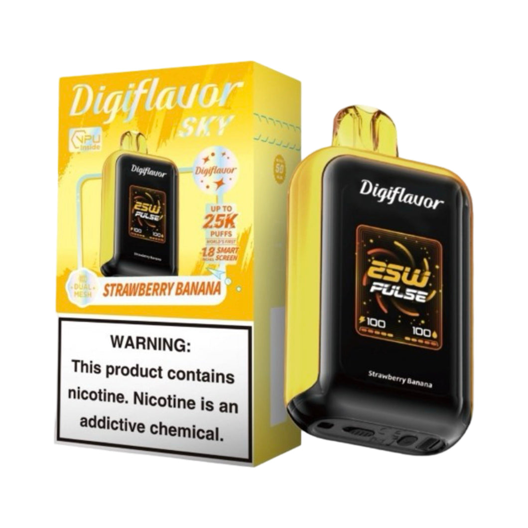 Jordbær Banan - Geek Bar Digiflavor Sky 25000