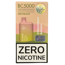 Load image into Gallery viewer, EB BC5000 - Strawberry Banana - Zero Nicotine
