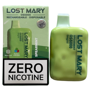 Spearmint - Lost Mary OS5000 - Zero Nicotine