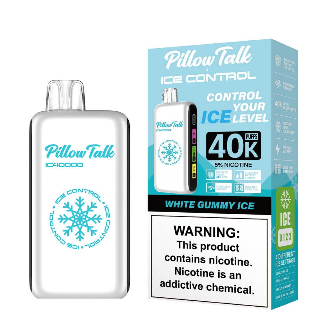 Valkoinen Gummy Ice - Pillow Talk Ice Control IC40000