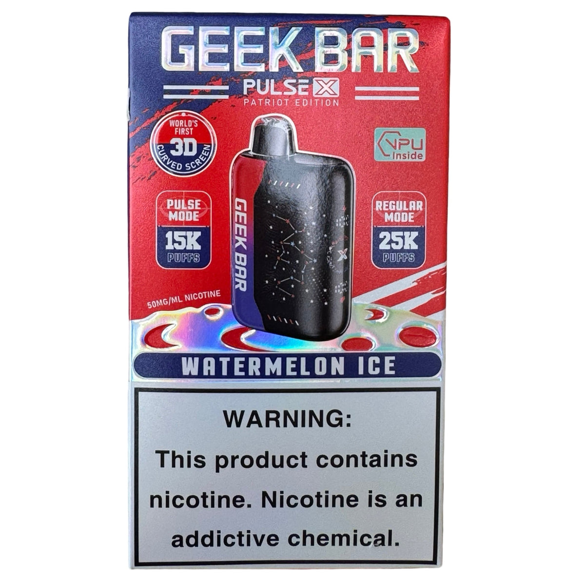 Watermelon Ice Geek Bar Pulse X (patriot Edition) 12 Watermelon Ice Patriot Edition Geek Bar Pulse X 25000 < Vape Trinity Australia Geek Bar 25k Watermelon Ice Watermelon Ice Geek Bar Pulse X (patriot Edition) 12 Watermelon Ice Patriot Edition Geek Bar Pulse X 25000 < Vape Trinity Australia Geek Bar 25k Watermelon Ice