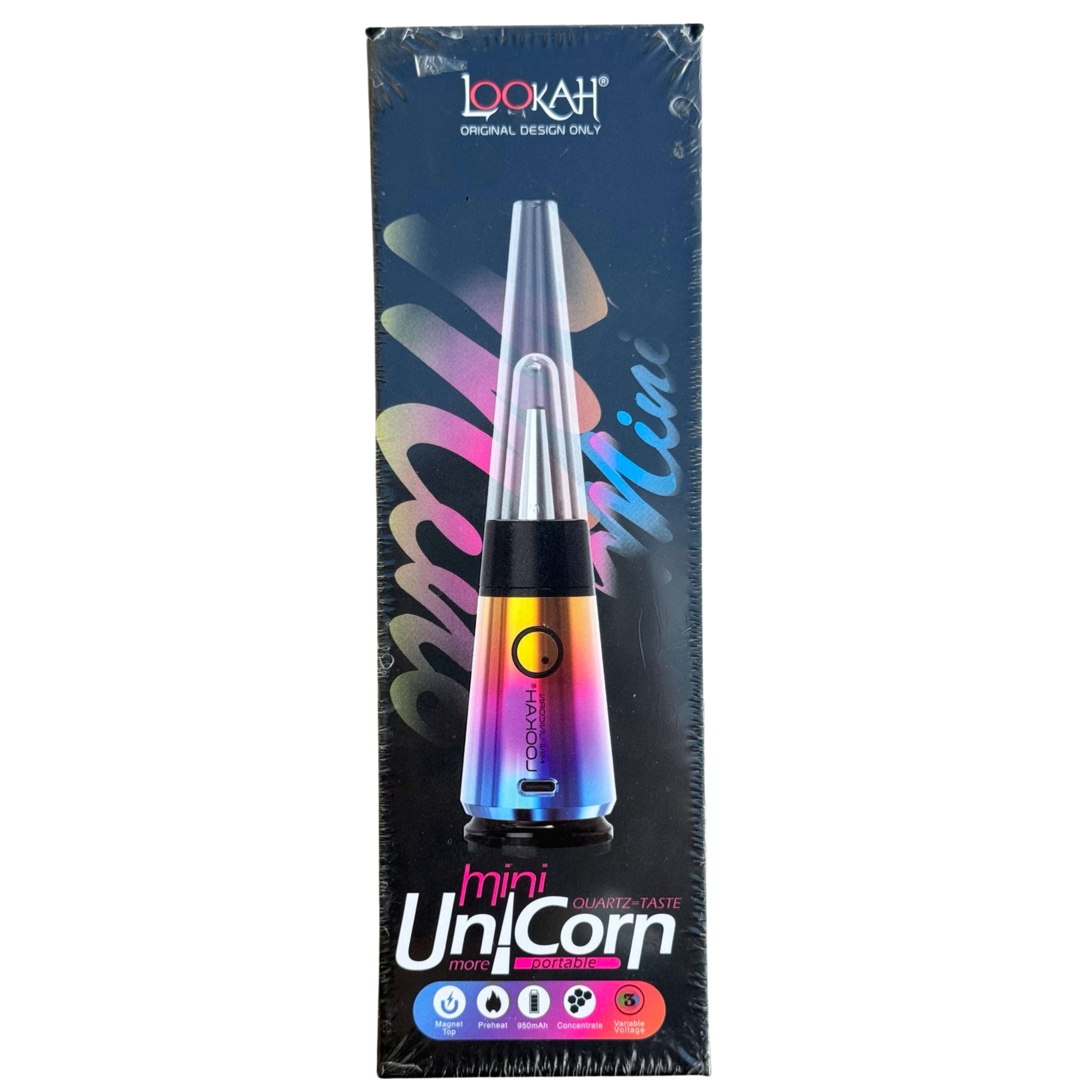 Lookah Mini Lookah Unicorn Mini Dab Rig - Rainbow | Dab Rig