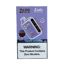 Indlæs billede i gallerifremviser, Grape Soda - Zero Bar - Exotic Edition - Zero Nicotine
