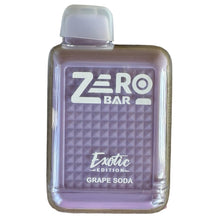 Indlæs billede i gallerifremviser, Grape Soda - Zero Bar - Exotic Edition - Zero Nicotine
