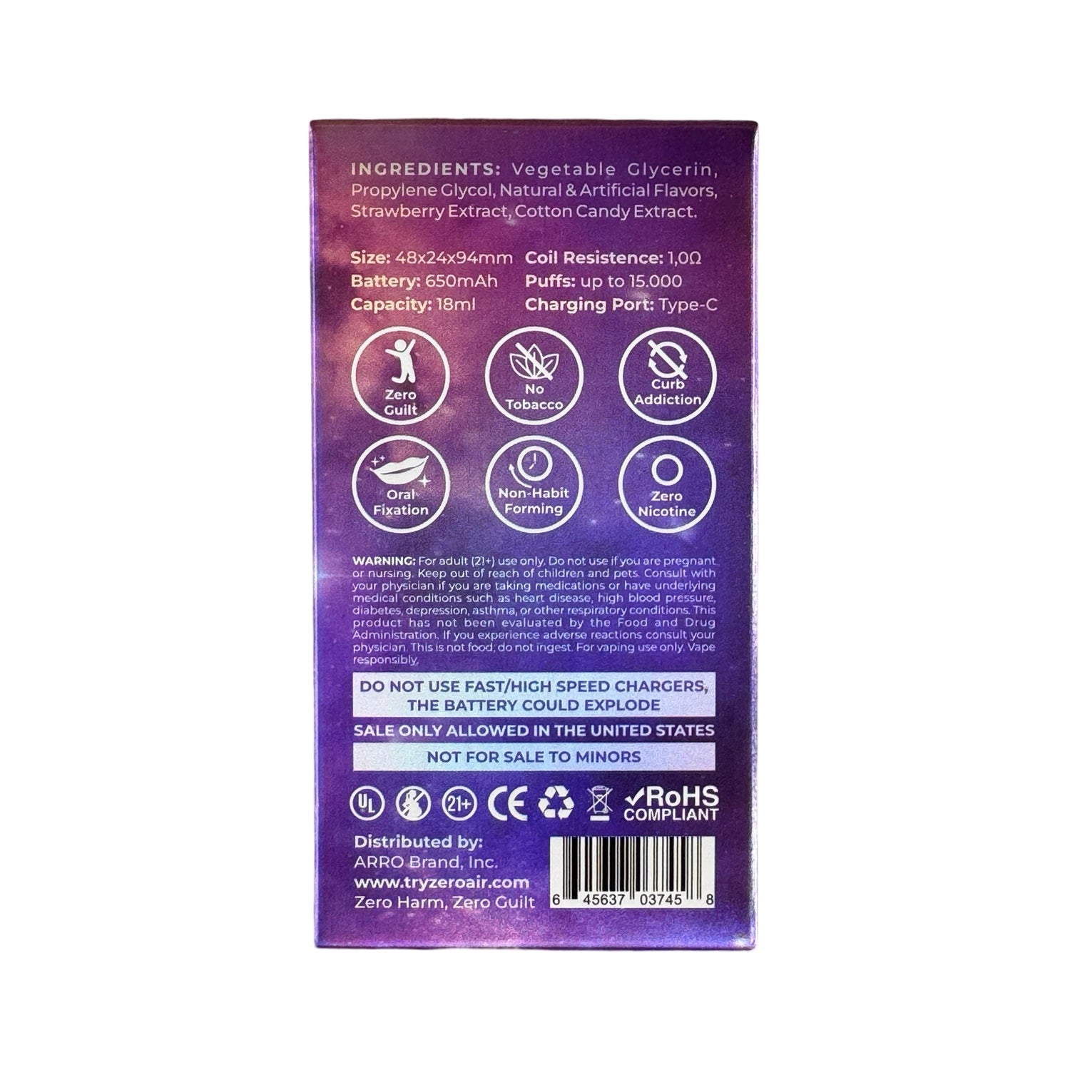 Cosmic Berry - Arro Ultra 15000 - Zero Nicotine | Disposable Vape | Buy now Cosmic Berry - Arro Ultra 15000 - Zero Nicotine | Disposable Vape | Buy now