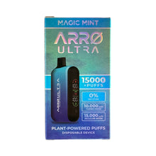 Lataa kuva gallerian katseluohjelmaan, Magic Mint - Arro Ultra 15000 - Nolla nikotiinia
