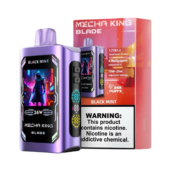 Fekete Menta - Mecha Király - Kés 25000 - Article product