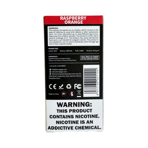 Raspberry Orange - Luffbar Boring Tiger 25000