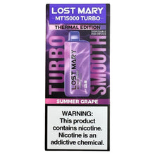 Indlæs billede i gallerifremviser, Summer Grape - Lost Mary MT15000 Turbo Thermal Edition
