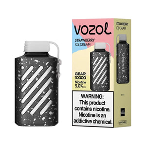 Mansikkajäätelö - Vozol Gear 10000