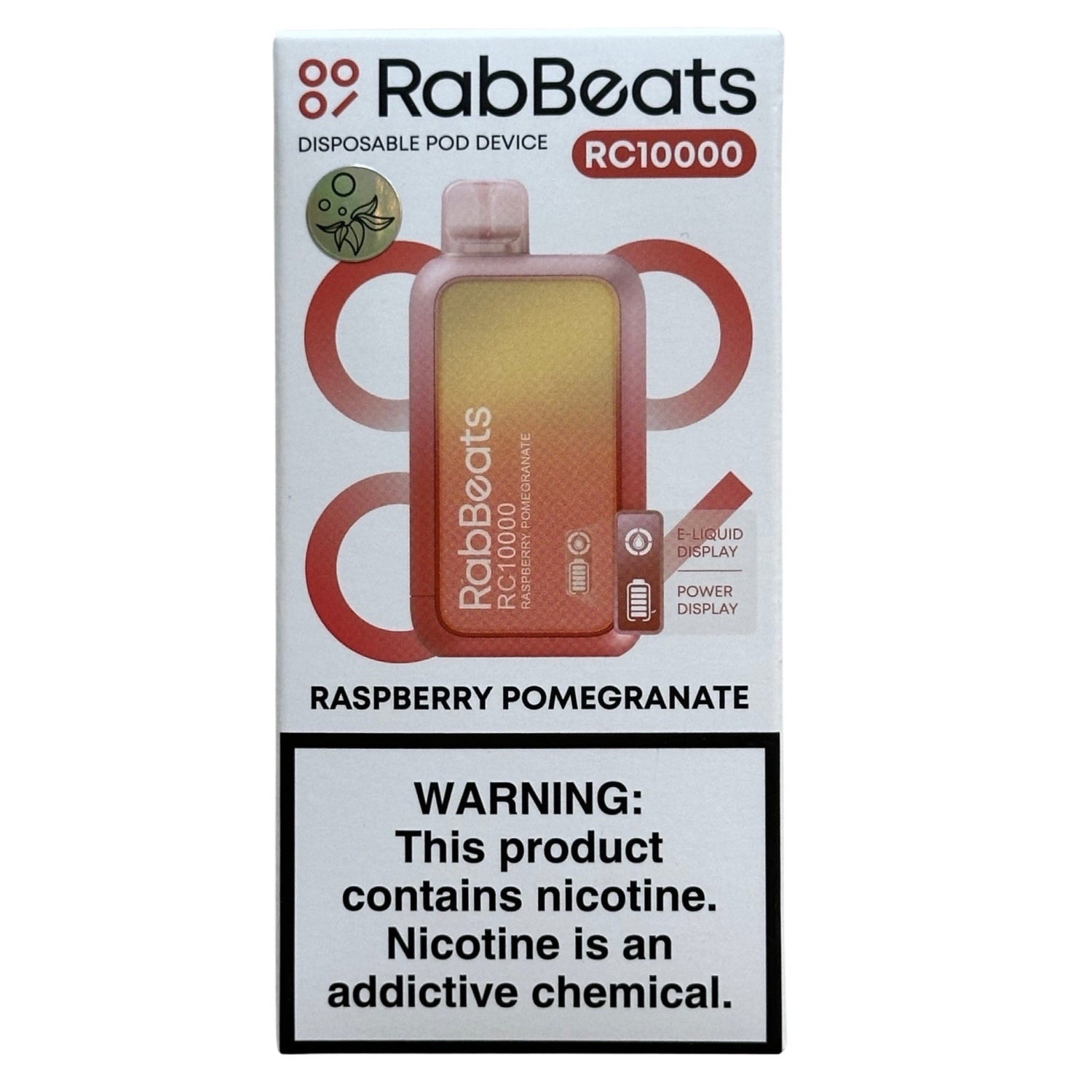 Raspberry Pomegranate - RabBeats RC10000 by Lost Mary