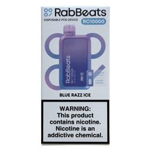 Bild in den Galerie-Viewer laden, Blue Razz Ice – RabBeats RC10000 von Lost Mary
