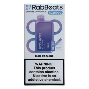 Blue Razz Ice – RabBeats RC10000 von Lost Mary