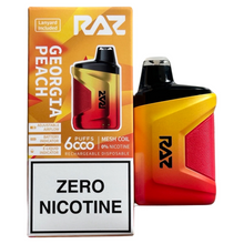 Load image into Gallery viewer, Georgia Peach - RAZ CA6000 - Zero Nicotine
