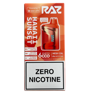 Hawaii Sunset - RAZ CA6000 - Zero Nicotine