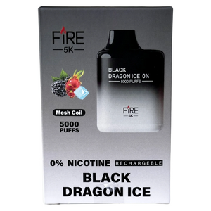 Black Dragon Ice – Feuerschwimmer – Null Nikotin