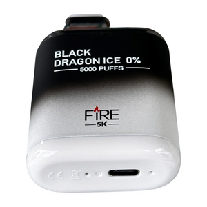 Black Dragon Ice - Fire Float - Zero Nicotine