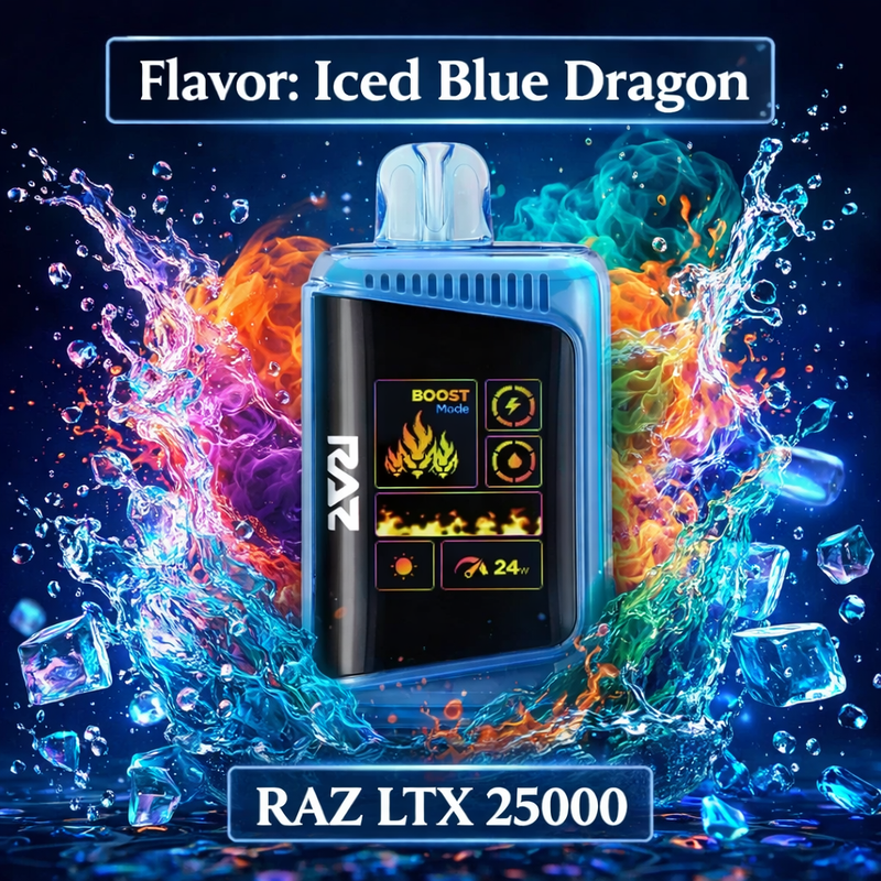 Iced Blue Dragon - RAZ LTX 25000
