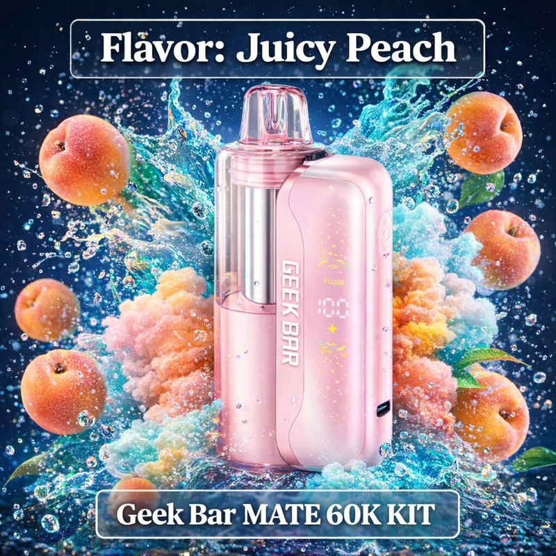 Juicy Peach – Geek Bar MATE 60K Kit