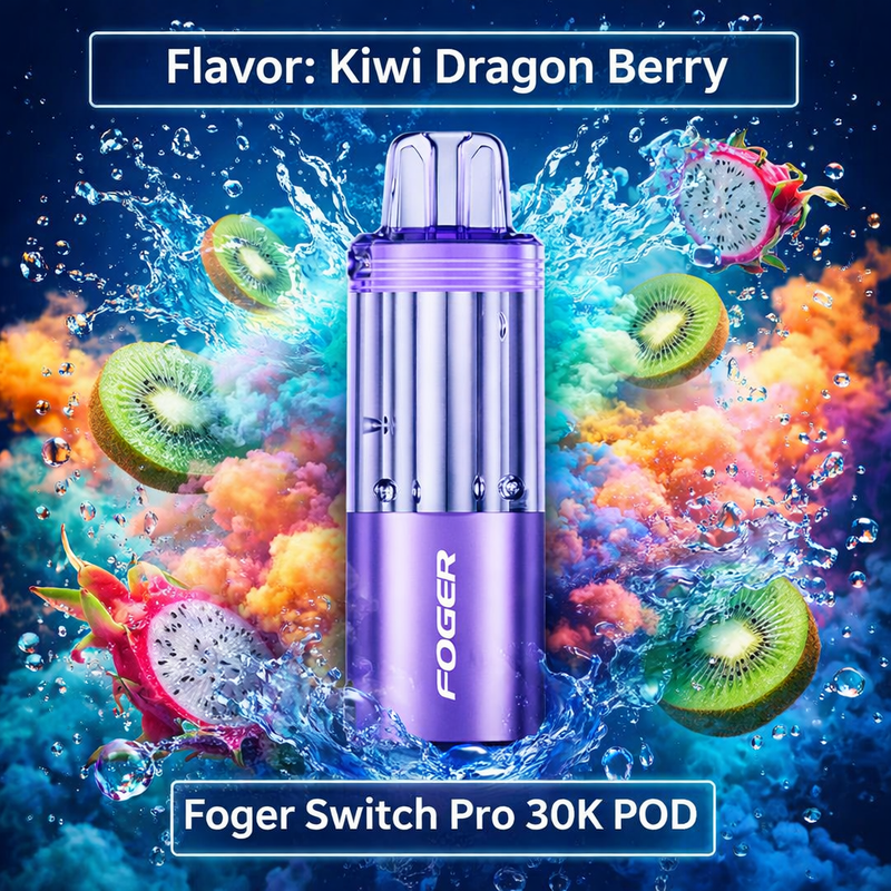 Kiwi Dragon Berry - Foger Switch Pro 30K POD