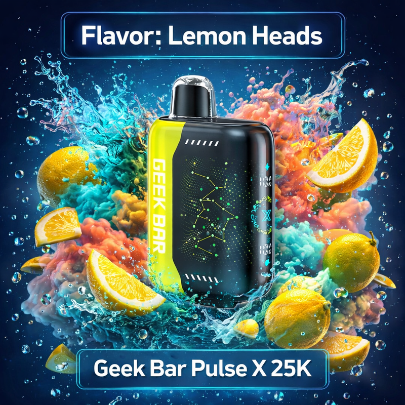 Lemon Heads - Geek Bar Pulse X 25K