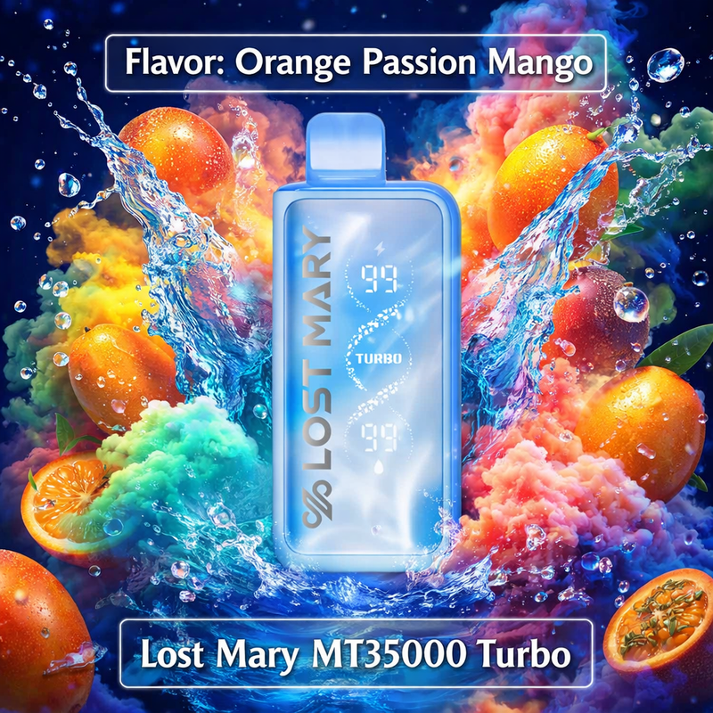 Orange Passion Mango - Lost Mary MT35000 Turbo