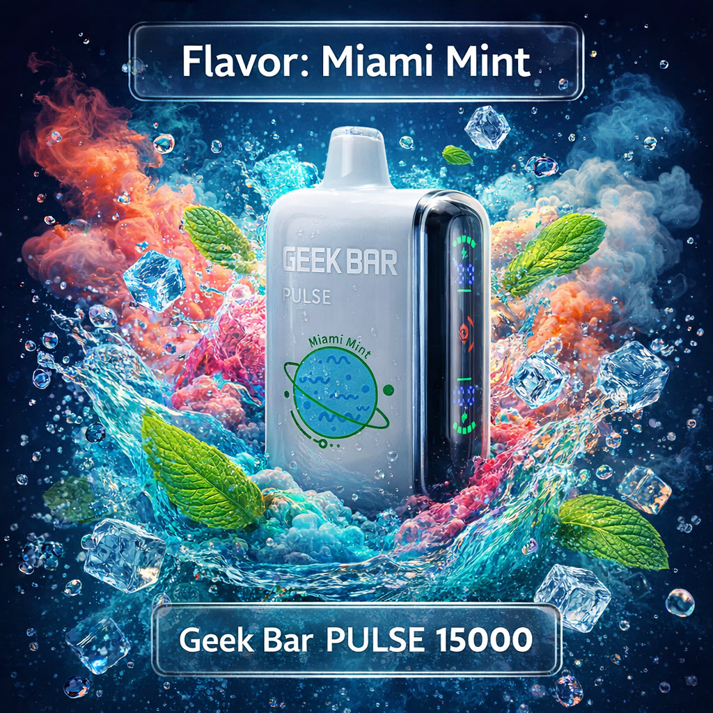 Miami Mint Geek Bar Flavor: Refreshing Minty Vape Experience Miami Mint Geek Bar Flavor: Refreshing Minty Vape Experience