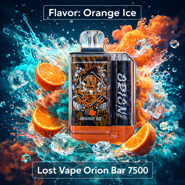 Lost Vape Orion Bar 7500 - Orange Ice