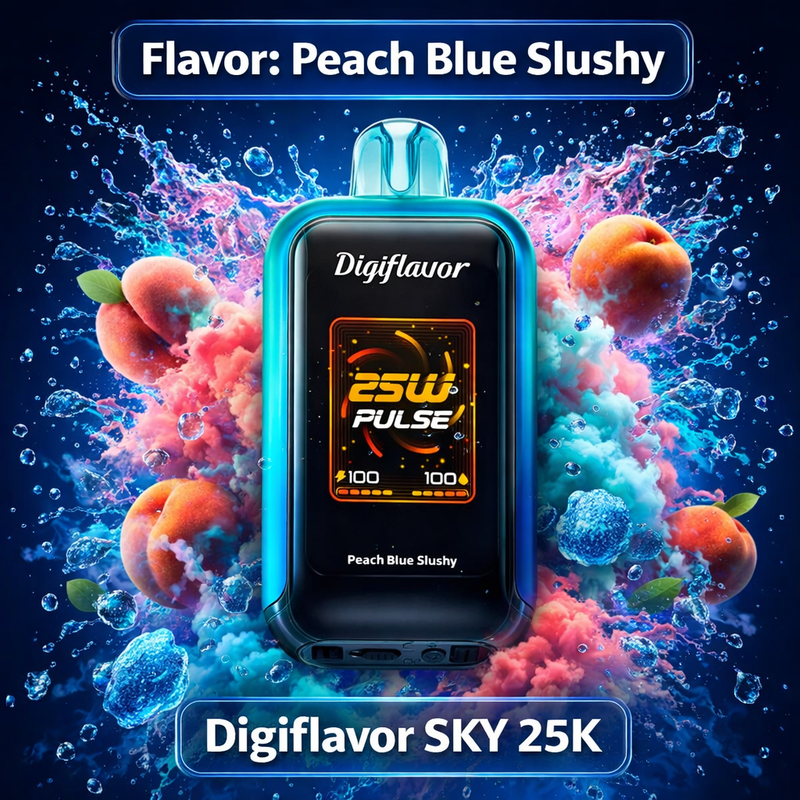 Peach Blue Slushy - Digiflavor SKY 25K