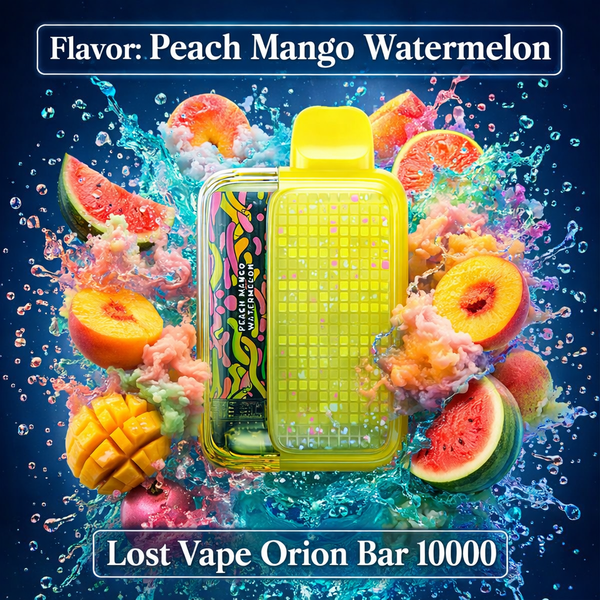 Lost Vape Orion Bar 10000 - Peach Mango Watermelon