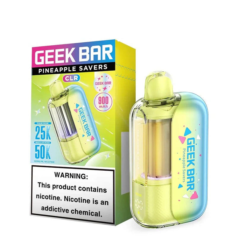 geek bar pineapple flavors Geek Bar CLR 50K | Huge Puff Disposable Vape