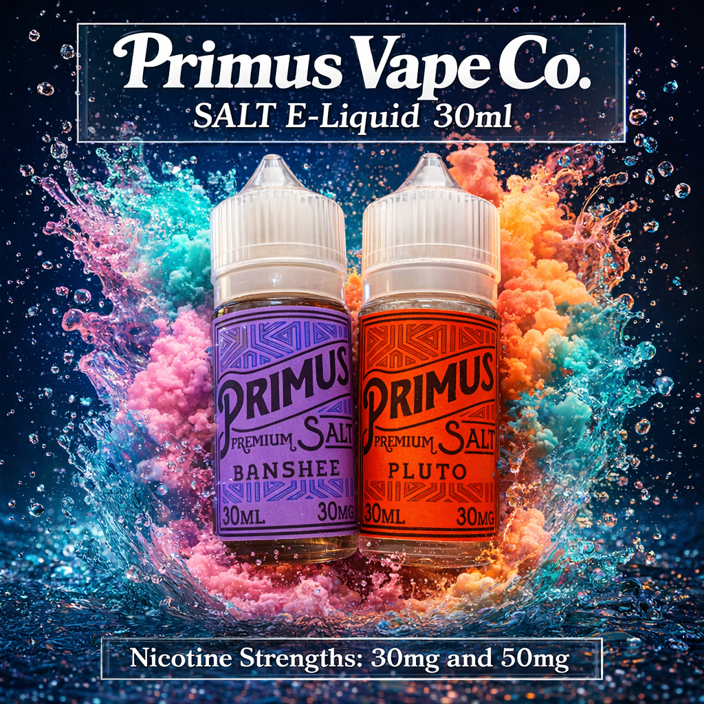 Primus Vape Co. SALT E-Liquid 30ml - Blackberry / 50mg