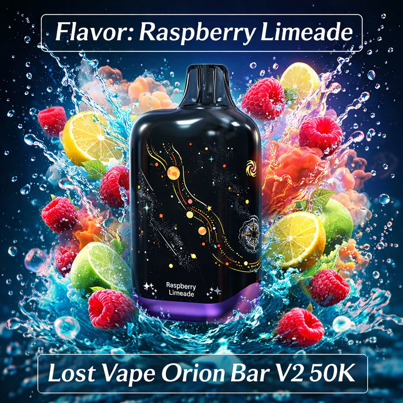 Raspberry Limeade - Lost Vape Orion Bar V2 50K