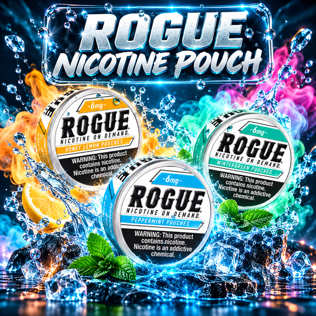 Load image into Gallery viewer, Rogue Nicotine Pouch
