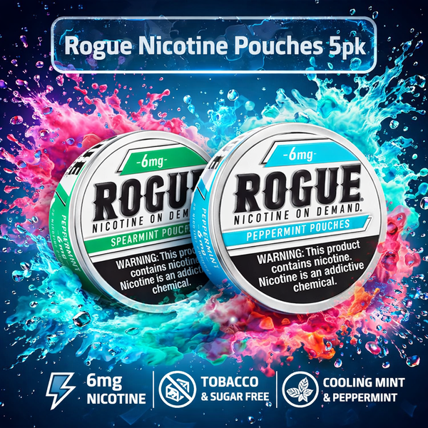 Rogue Nicotine Pouches 5pk