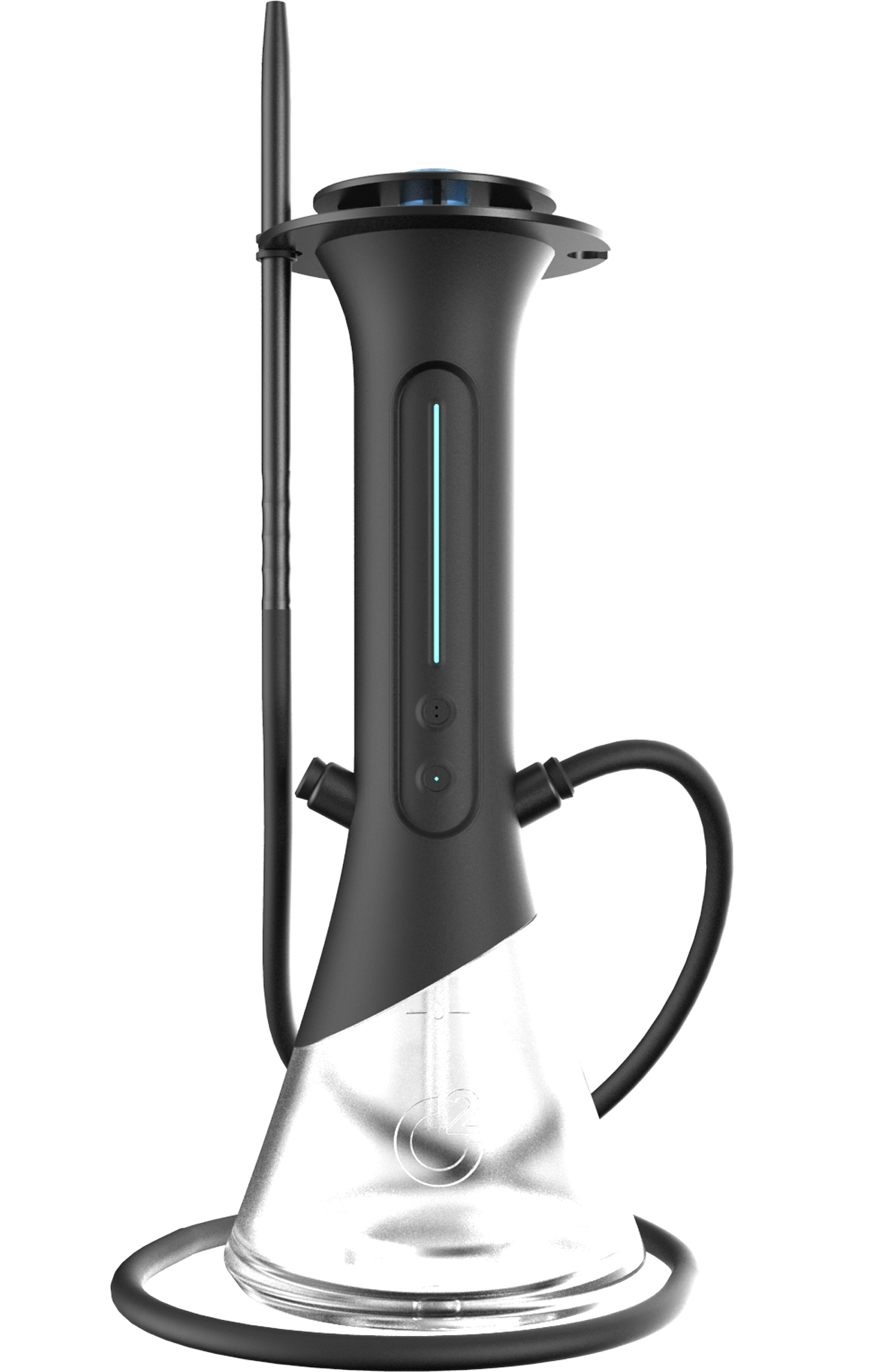 C2 Hookah – Premium Electronic Hookah – Soft Black