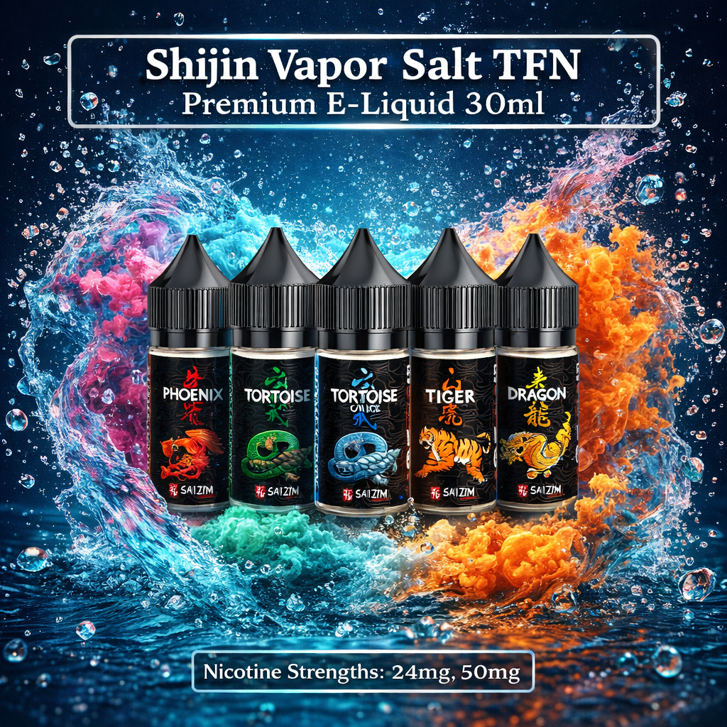 Shijin Vapor Salt TFN Premium E-Liquid 30ml - Dragon Lemon Tart / 24mg