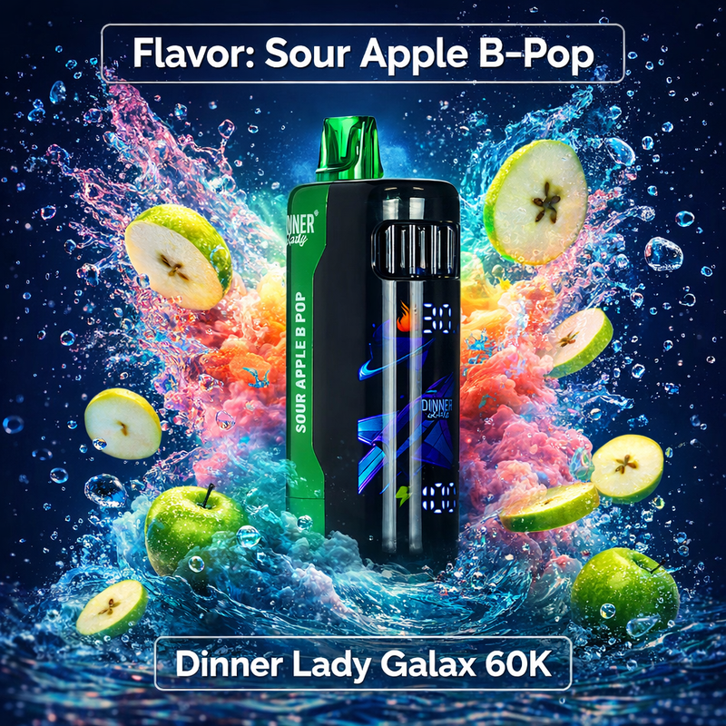 Sour Apple B-Pop - Dinner Lady Galax 60K