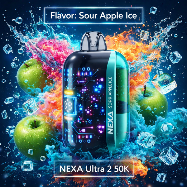 NEXA Ultra 2 50K - Sour Apple Ice