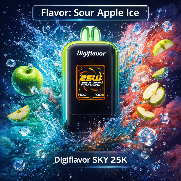 Digiflavor SKY 25K - Sour Apple Ice