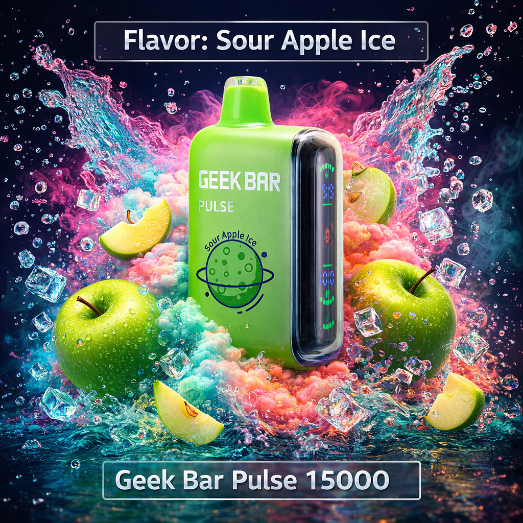 Sour Apple Geek Bar: Crisp & Refreshing Vape Flavor Sour Apple Geek Bar: Crisp & Refreshing Vape Flavor