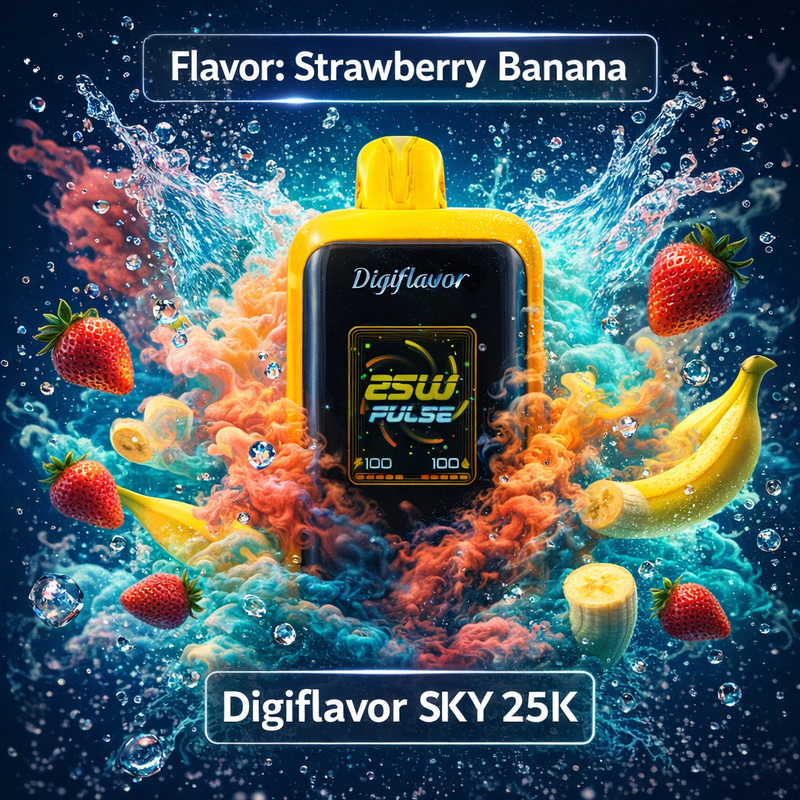 Strawberry Banana — Digiflavor SKY 25K