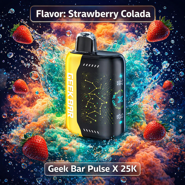 Geek Bar Pulse X 25K - Strawberry Colada